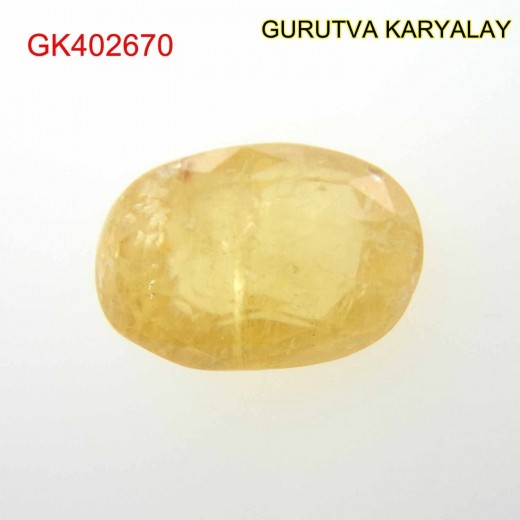 Yellow Sapphire – 4.36 Carats (Ratti-4.81) Pukhraj